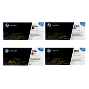 کارتریج لیزری رنگی اچ پی مدل HP 307A سری کامل - بهصورت جعبهباز